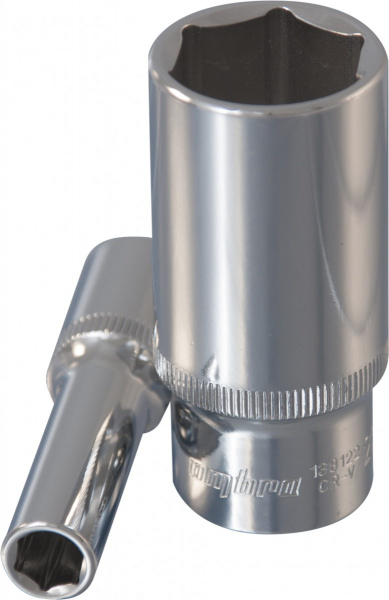 Головка торцевая глубокая 3/8"DR 18 мм 138118 OMBRA