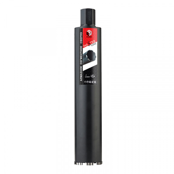 Сверло алмазное сегментное САМС 102x400х9x1,1/4UNC Master Line DIAM