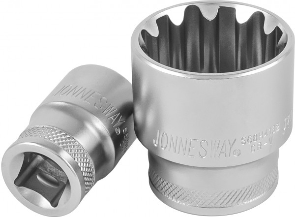 Головка торцевая SUPER TECH 3/8"DR 14 мм 9/16" E18 S68H3114 Jonnesway
