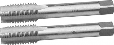 Метчик машинно-ручной Ø M 22 * 2,5 мм комплектный сквозной Р6М5